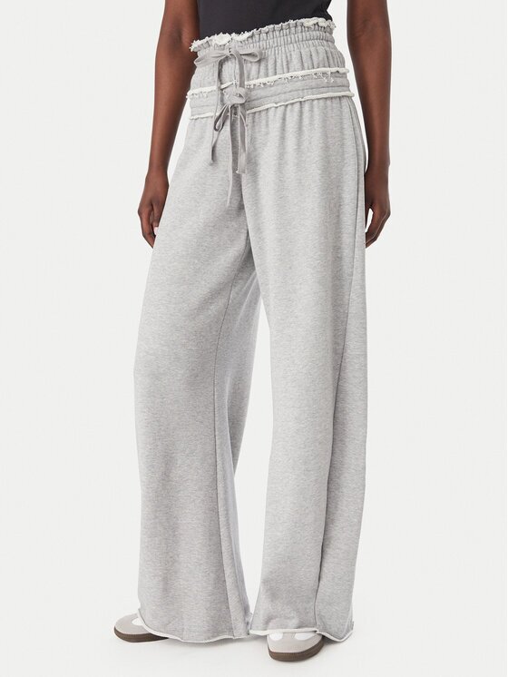 adidas Долнище анцуг Sst Double Waisted Pant KT1932 Relaxed Fit