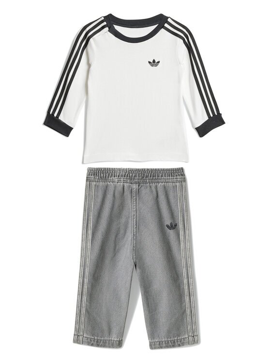 adidas Комплект блуза и панталон Denim JW5312 Regular Fit
