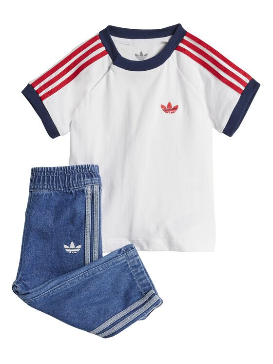 adidas Комплект суитшърт и клин JC7867 Flared Fit