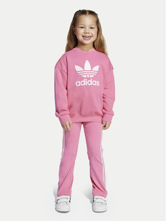 adidas Комплект суитшърт и клин JY3741 Flared Fit
