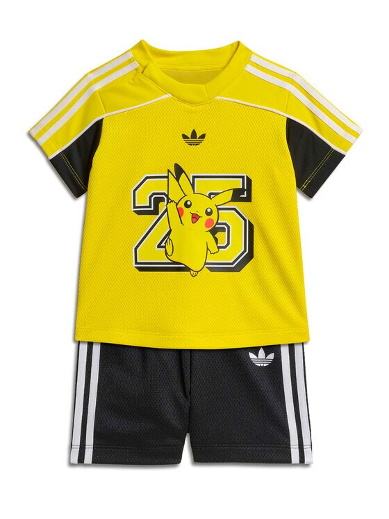 adidas Комплект тишърт и панталонки Pokemon KS7099 Loose Fit