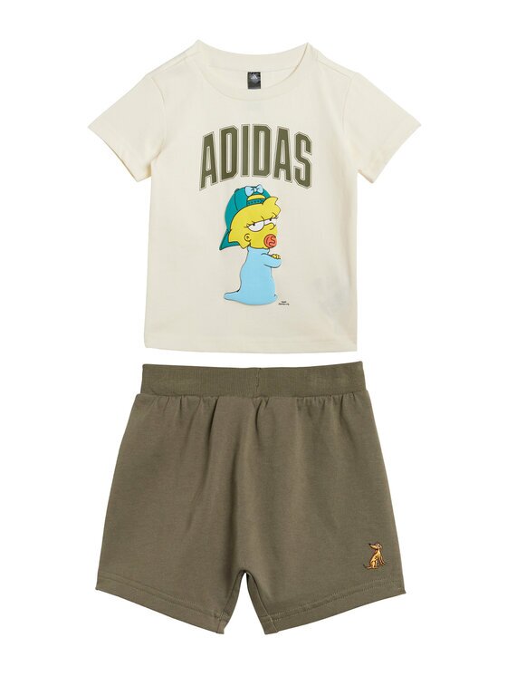 adidas Комплект тишърт и панталонки The Simpsons JL9174 Regular Fit