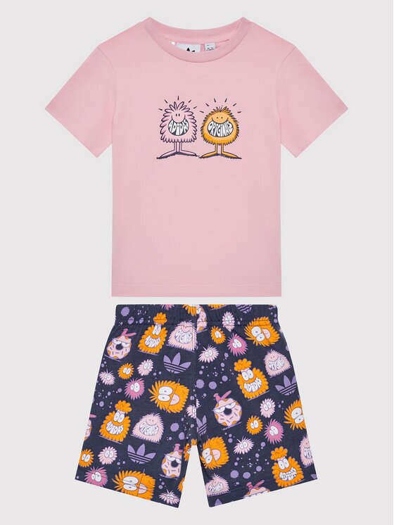adidas Комплект тишърт и спортни шорти KEVIN LYONS HC1985 Regular Fit