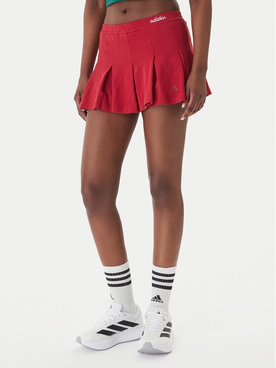 adidas Плисирана пола Seasonal Essentials Colorpop KD3372 Loose Fit