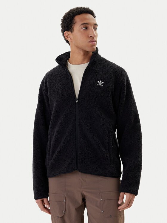 adidas Полар Trefoil Essentials Teddy JV7676 Loose Fit
