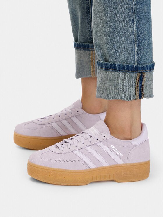 adidas Сникърси Handball Spezial Bold KI2229 Виолетов