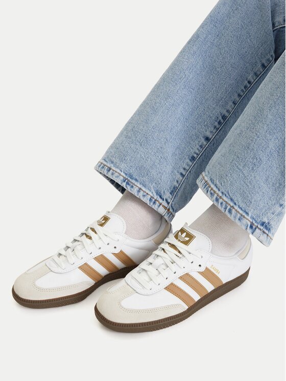 adidas Сникърси Samba Og JR0912 Бял