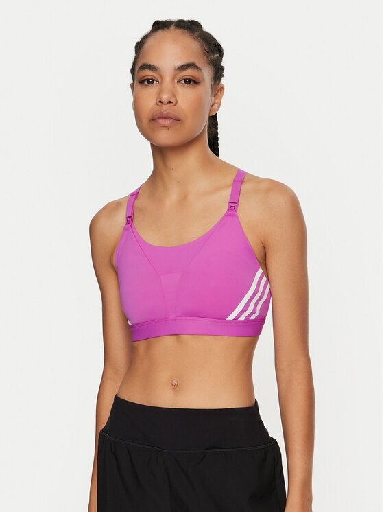 adidas Спортен сутиен Powerimpact Luxe Medium-Support Maternity IZ1871 Slim Fit