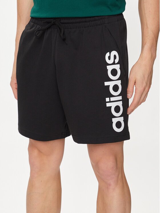 adidas Спортни шорти AEROREADY Essentials Single Jersey Linear Logo Shorts IC0062 Regular Fit