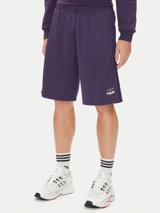 adidas Спортни шорти Graphic Mesh JY2758 Loose Fit