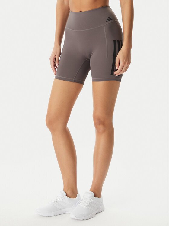 adidas Спортни шорти Optime Workout 3-Stripes JZ1099 Slim Fit