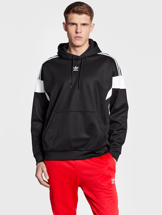 adidas Суитшърт Adicolor Classics Cut Line Hoodie HS2065 Loose Fit