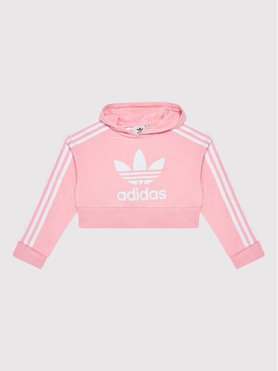 adidas Суитшърт adicolor Cropped HD2008 Loose Fit