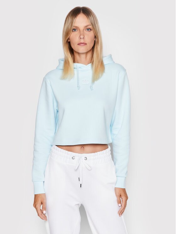 adidas Суитшърт adicolor Essentials HJ7847 Светлосиньо Regular Fit