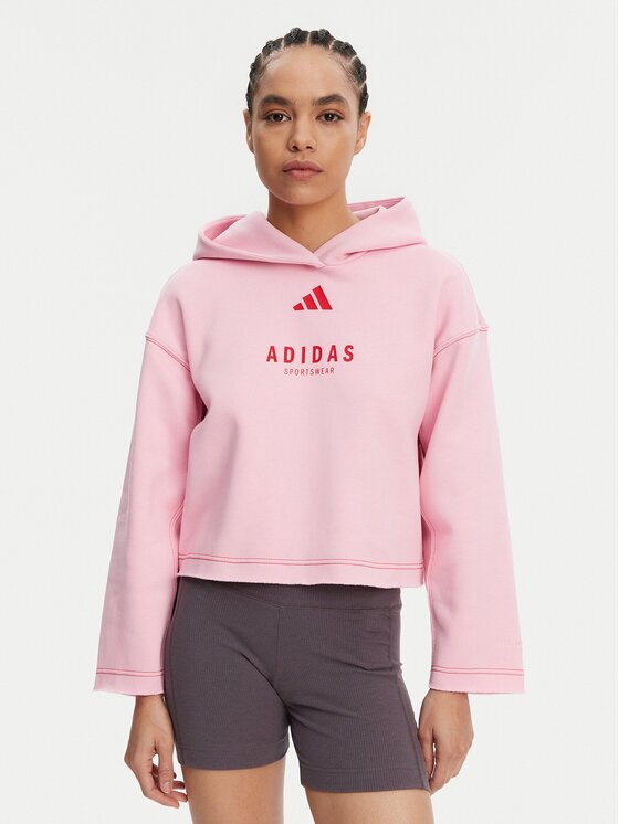 adidas Суитшърт ALL SZN Graphic JJ4519 Loose Fit