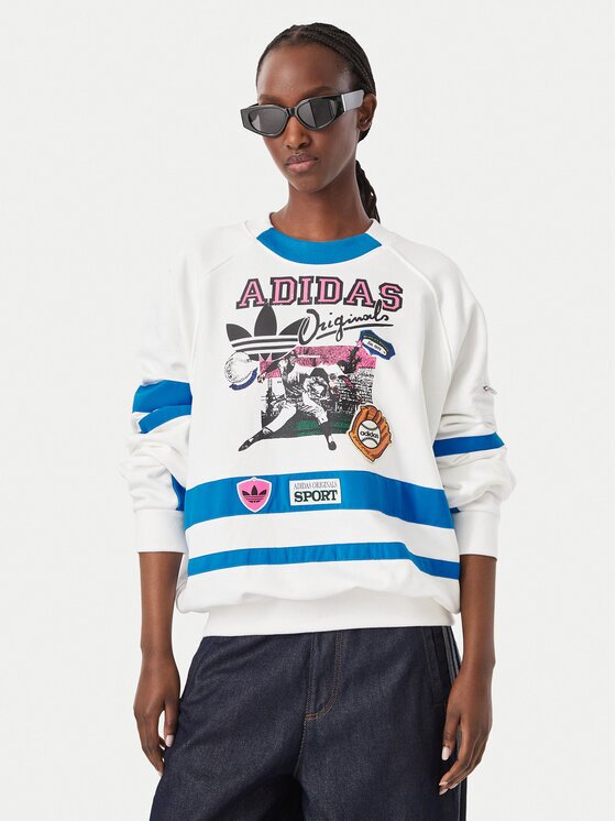 adidas Суитшърт Archive Sweater Baseball KS9209 Regular Fit