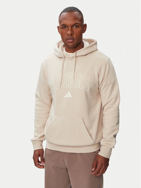 adidas Суитшърт Collegiate Script Graphic Hoodie KC7186 Regular Fit
