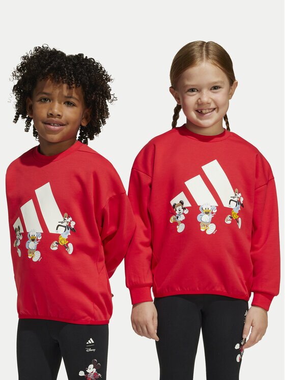 adidas Суитшърт Disney Mickey Mouse JD4550 Loose Fit