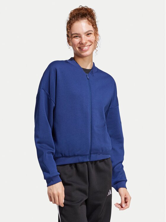 adidas Суитшърт Essentials Contemporary Logo JD9968 Loose Fit
