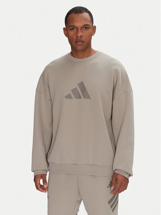 adidas Суитшърт Future Icons 3 Bar Logo JI8771 Loose Fit