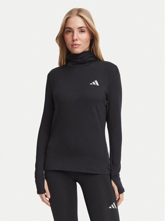 adidas Суитшърт от техническо трико Adi365 Running Essentials Winterized KV4284 Slim Fit