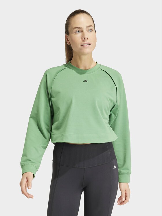 adidas Суитшърт от техническо трико Power IT9198 Loose Fit