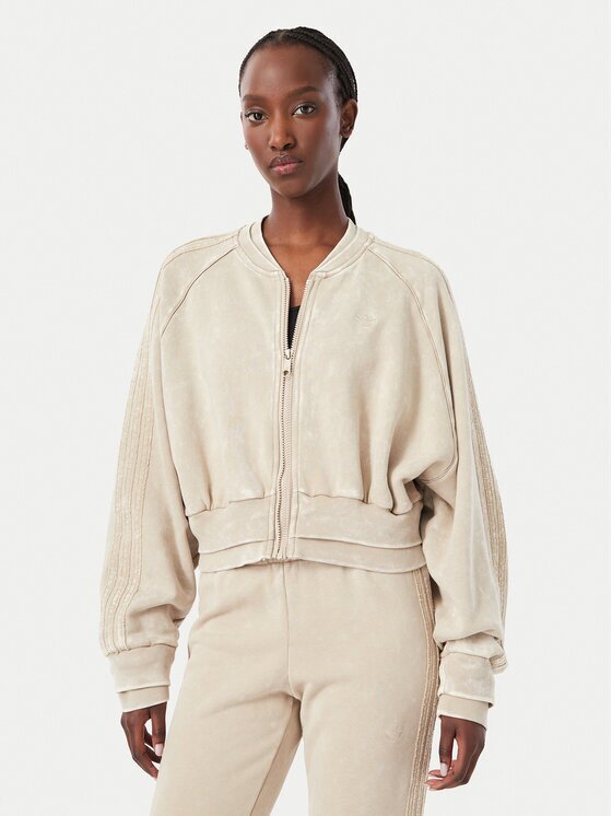 adidas Суитшърт Sst Double Layered Cropped Track Top KT2228 Regular Fit