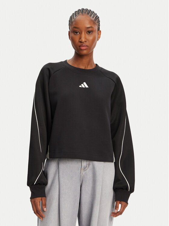 adidas Суитшърт Stadium 3-Stripes JL6996 Loose Fit