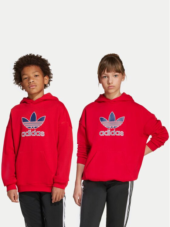 adidas Суитшърт Trefoil JV8652 Loose Fit
