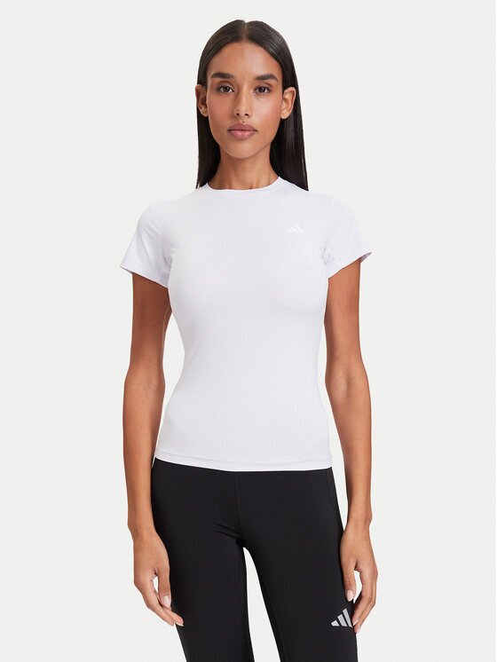 adidas Тениска от техническо трико Primelift Essentials Workout Contour T-Shirt KQ8386 Slim Fit
