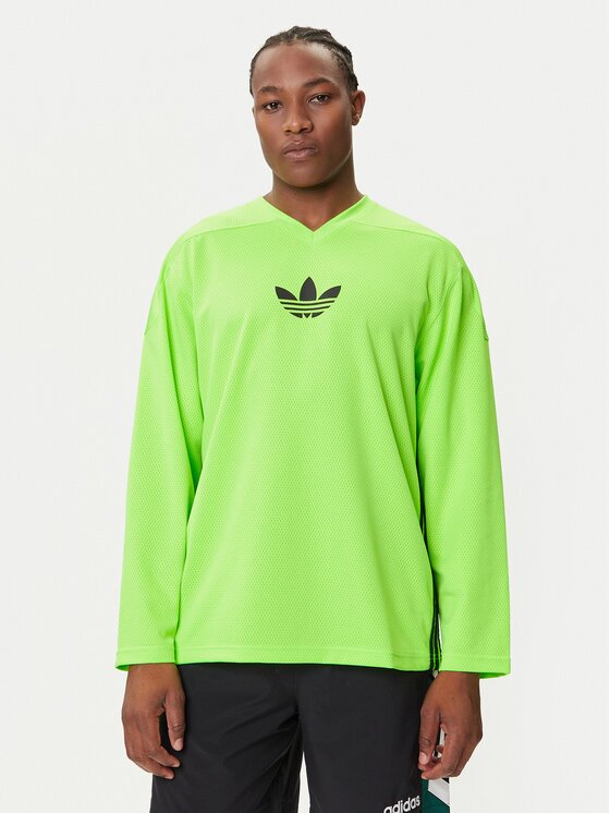 adidas Тениска с дълъг ръкав adicolor Mesh JW8379 Regular Fit