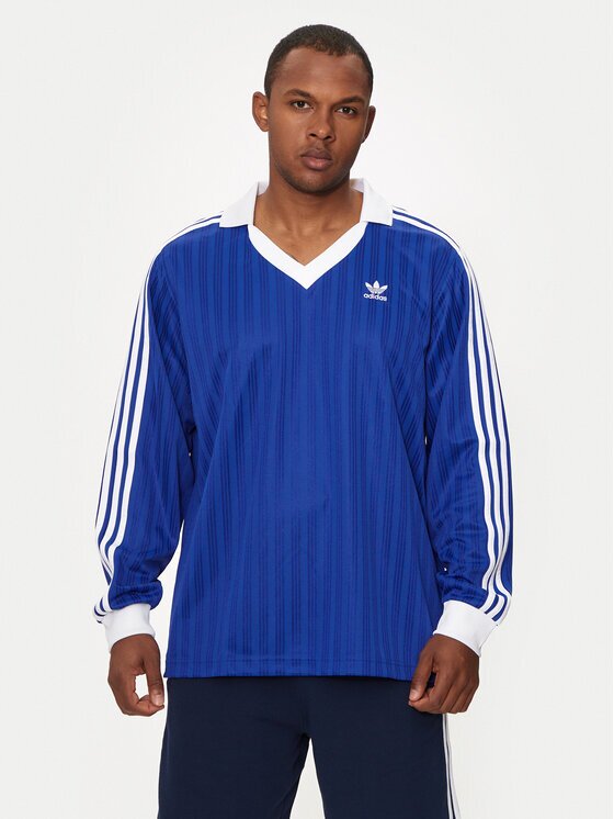 adidas Тениска с дълъг ръкав adicolor Piqué Football IX5227 Regular Fit