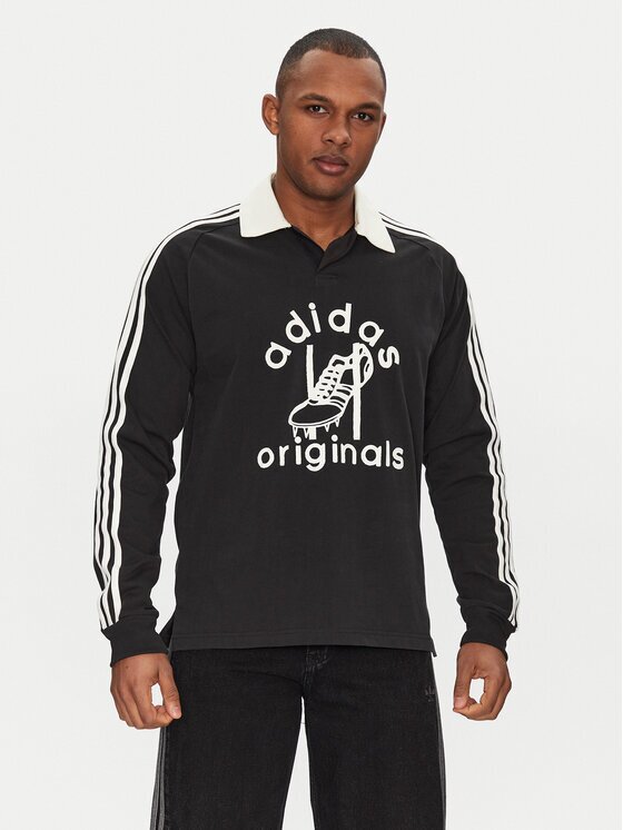 adidas Тениска с яка и копчета Rugby JD1091 Regular Fit
