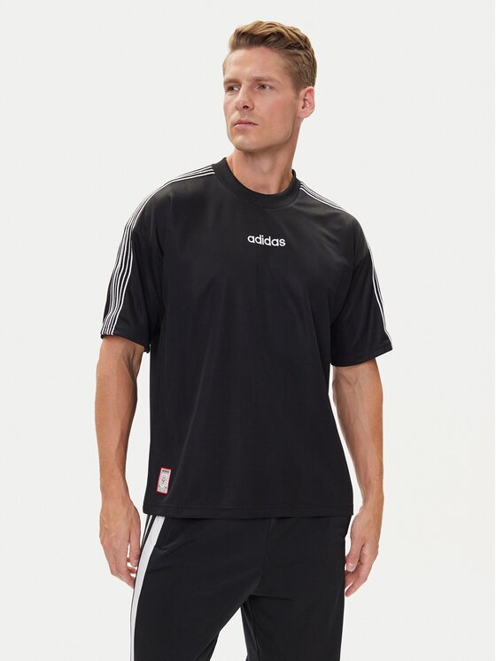 adidas Тишърт 90s Stripe JX3068 Regular Fit