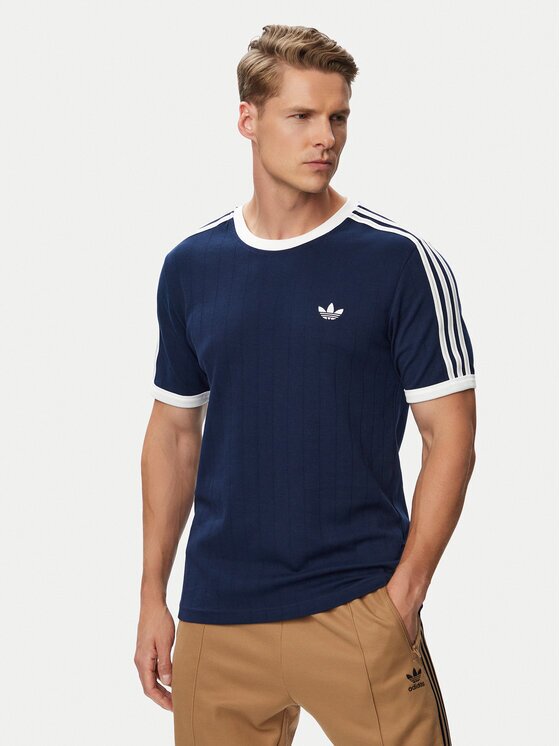 adidas Тишърт Drop Needle 3 Stripes Tee KS7449 Regular Fit