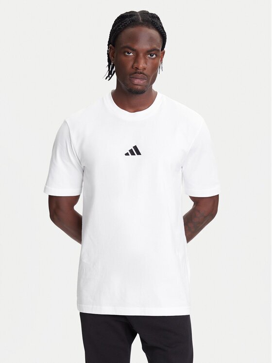 adidas Тишърт Essentials Small Logo JE9024 Regular Fit