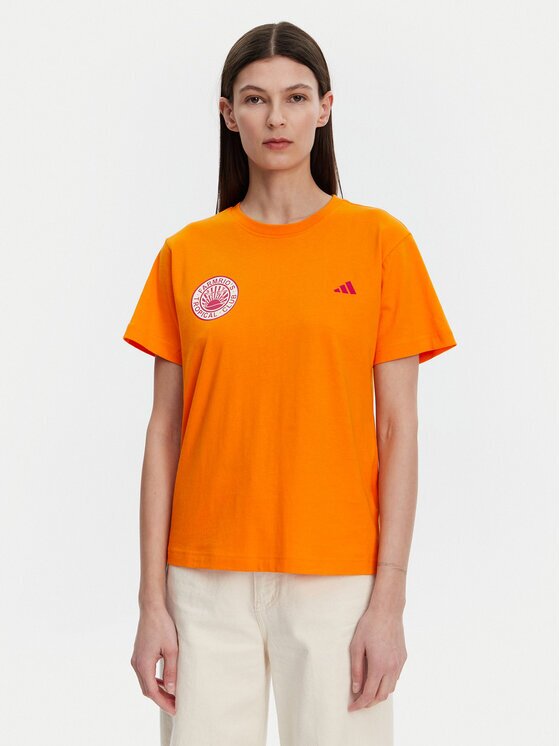 adidas Тишърт FARM Graphic JD6292 Regular Fit