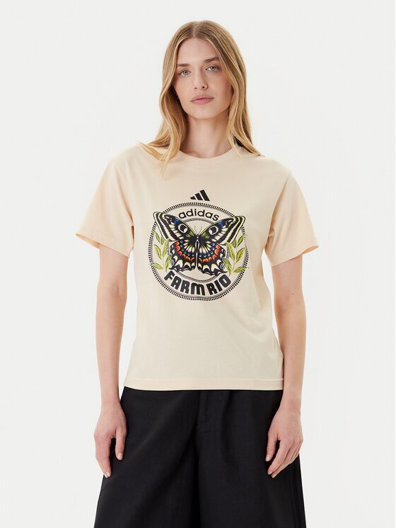 adidas Тишърт FARM Graphic JL8614 Regular Fit