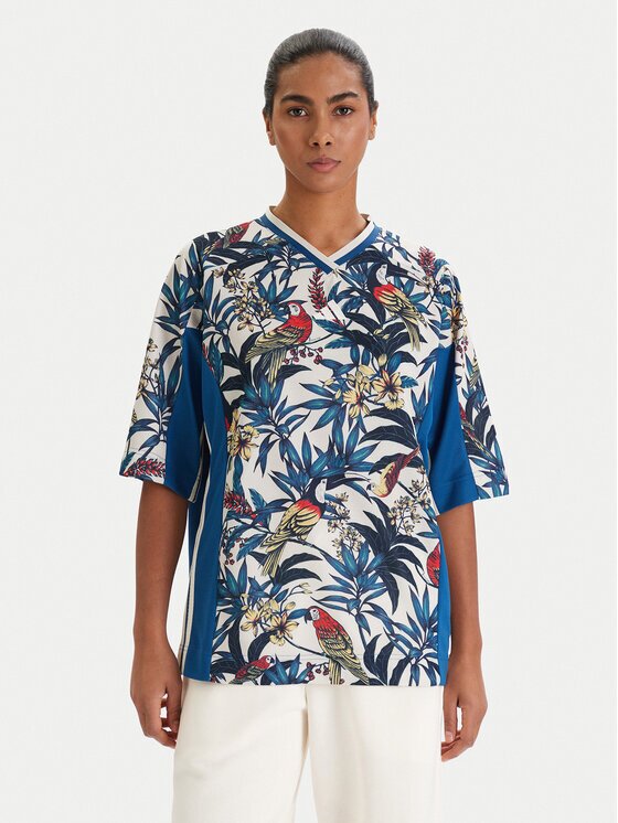 adidas Спортни шорти Farm Rio Pacer KD4624 Loose Fit