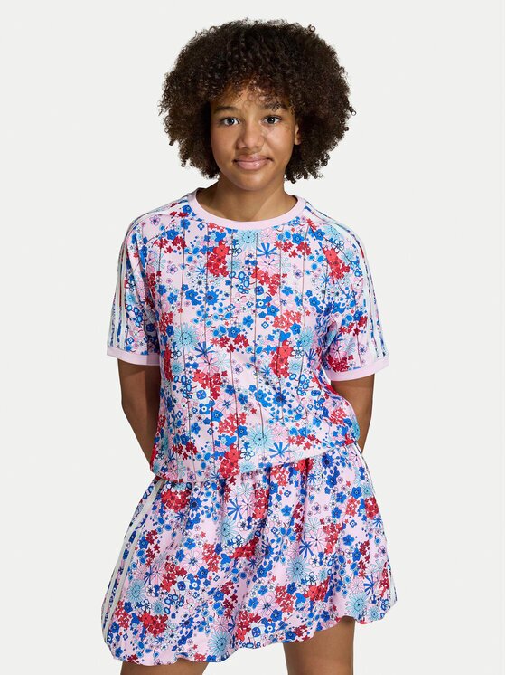 adidas Тишърт Liberty London KD1765 Loose Fit