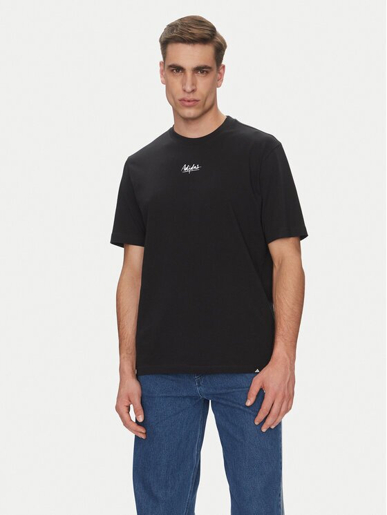 adidas Тишърт Lounge Still Life Lemons Graphic JN7367 Regular Fit
