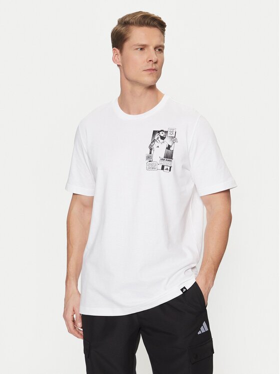 adidas Тишърт Messi Icon Graphic JJ1414 Regular Fit