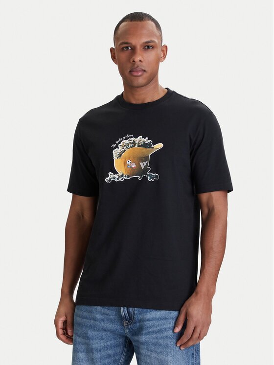adidas Тишърт Snack Popcorn Graphic KD3928 Regular Fit