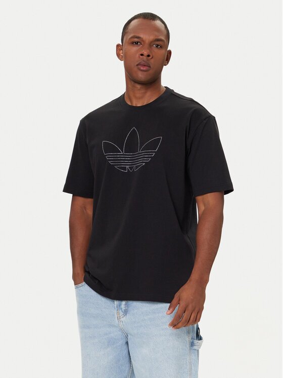 adidas Тишърт Studded JY2806 Loose Fit