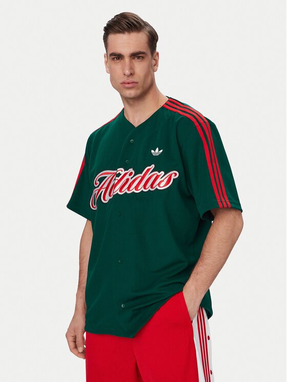 adidas Тишърт Summer League Varsity Baseball KE2244 Oversize
