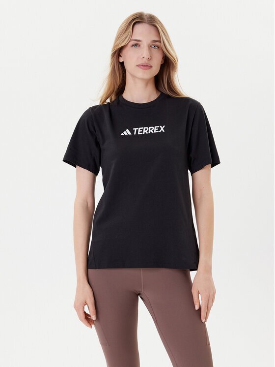 adidas Тишърт Terrex Classic Logo JF9131 Regular Fit