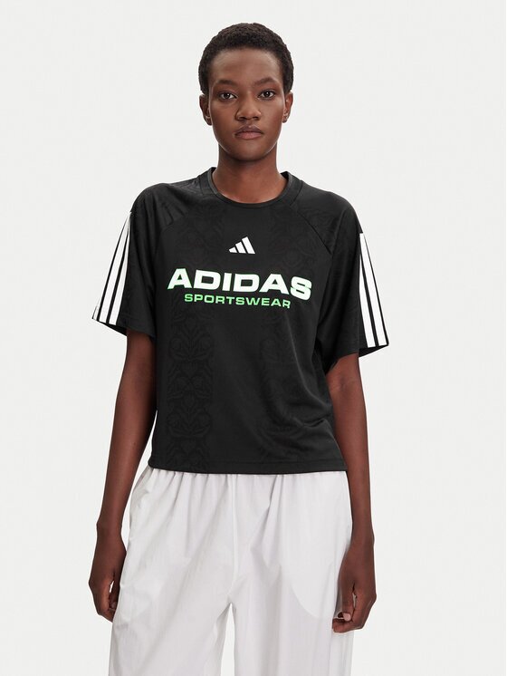 adidas Тишърт Tiro x Common Goal Jacquard JL9212 Loose Fit