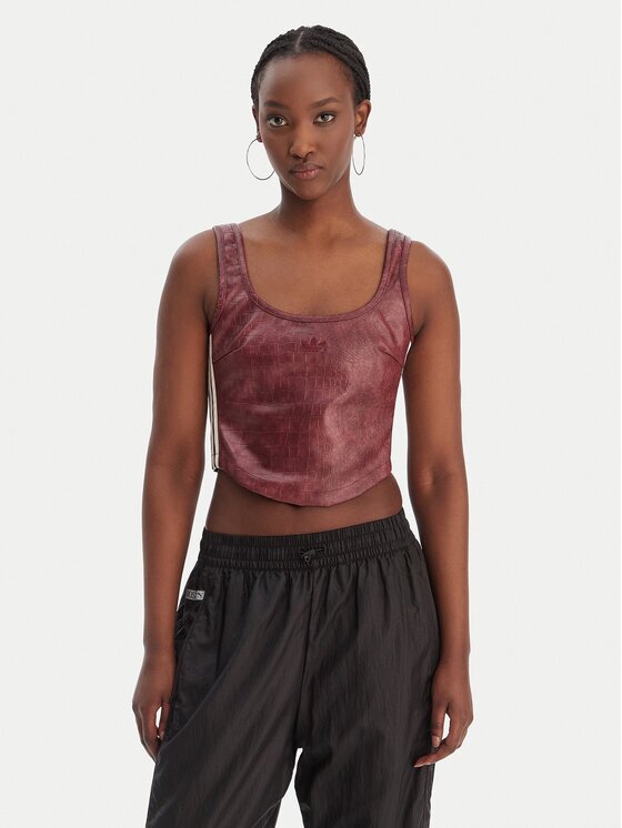 adidas топ Pleather KE5041 Slim Fit