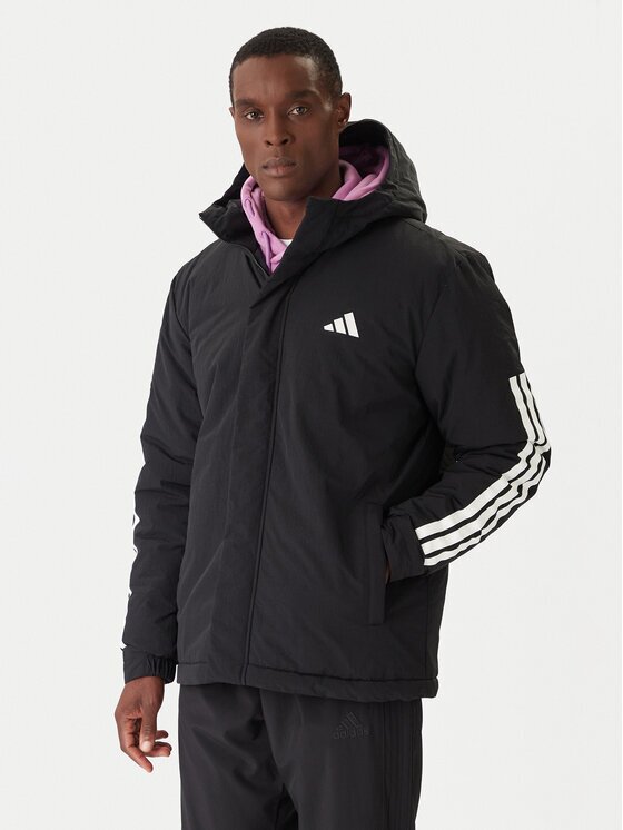 adidas Зимно яке Climawarm 3-Stripes JY8303 Regular Fit