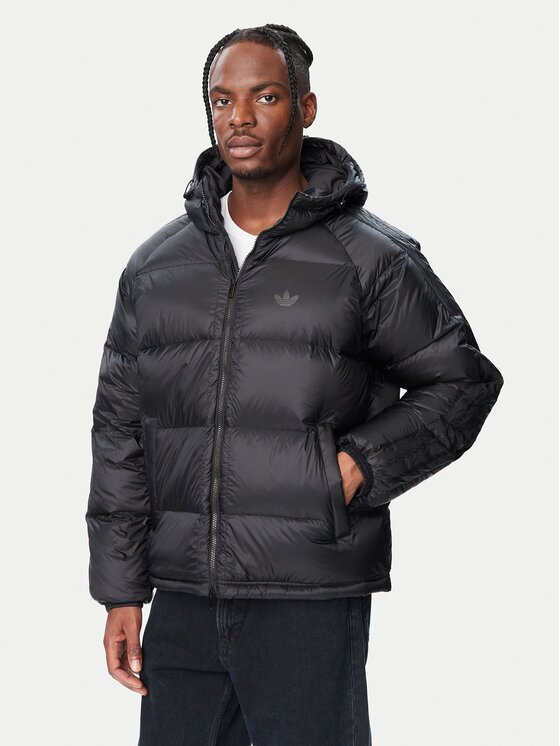 adidas Пухено яке Pertex 3-Stripes KR7194 Loose Fit